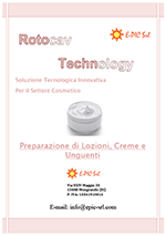 Brochure ROTOCAV per il settore cosmetico
