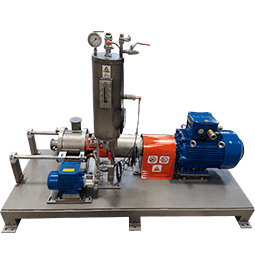Hydrodynamischer Kavitator ROTOCAV: Extraktionen aus Naturerzeugnisse, ATEX version, inspizierbare Kavitationskammer