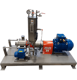 ROTOCAV hydrodynamic cavitator - New version, inspectable cavitation chamber